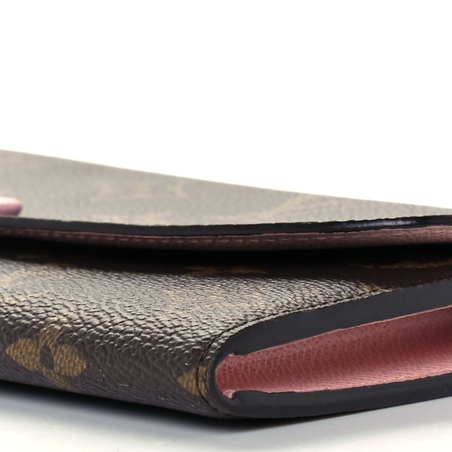 Louis Vuitton Monogram Emilie Wallet Rose Ballerine 8 of 12