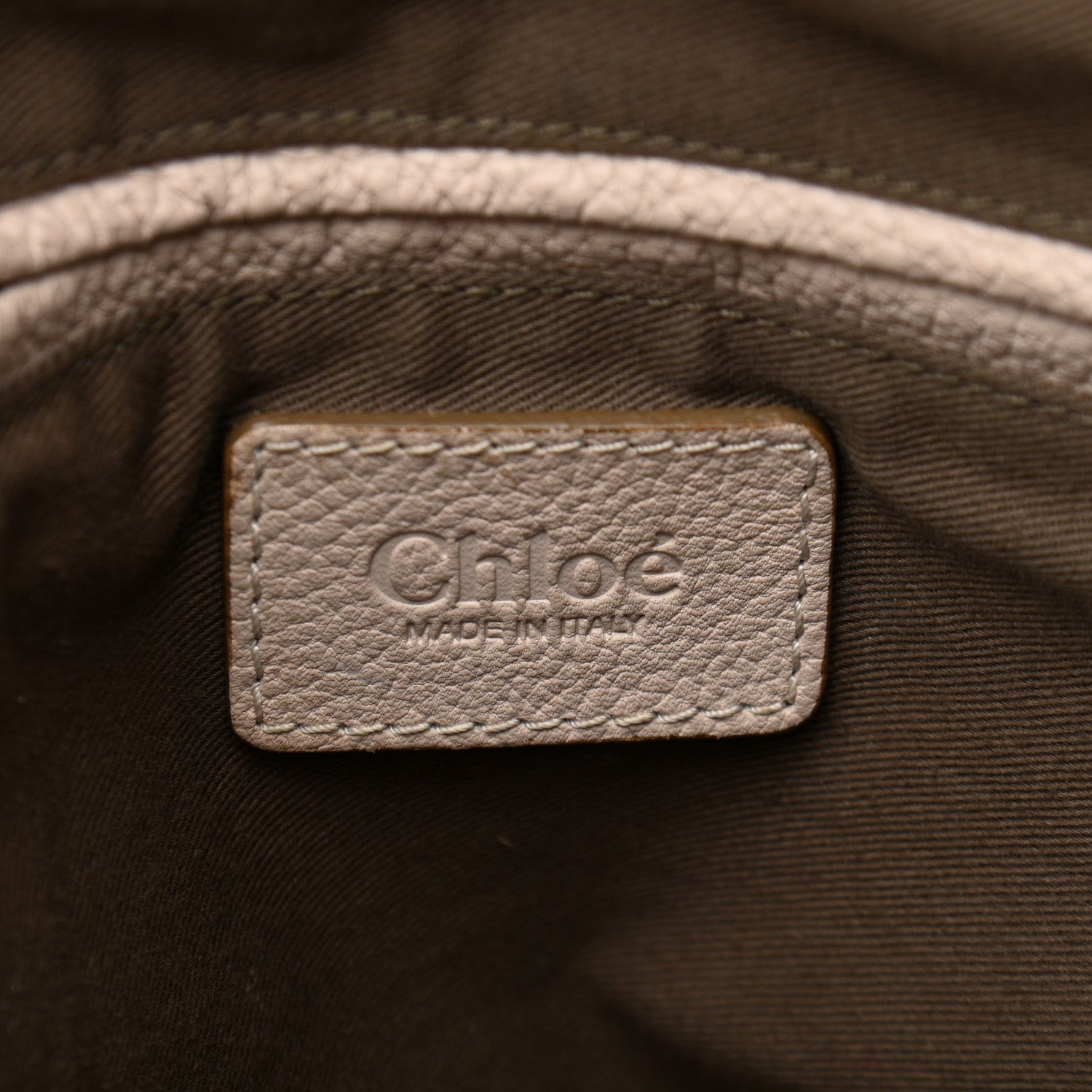Chloe Calfskin Medium Marcie Satchel Powder Beige 6 of 17