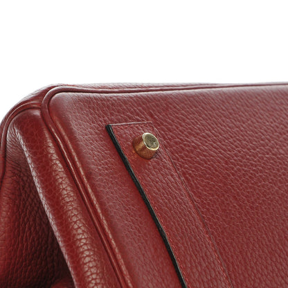 Hermes Taurillon Clemence JPG Birkin 42 Rouge H 33 of 33