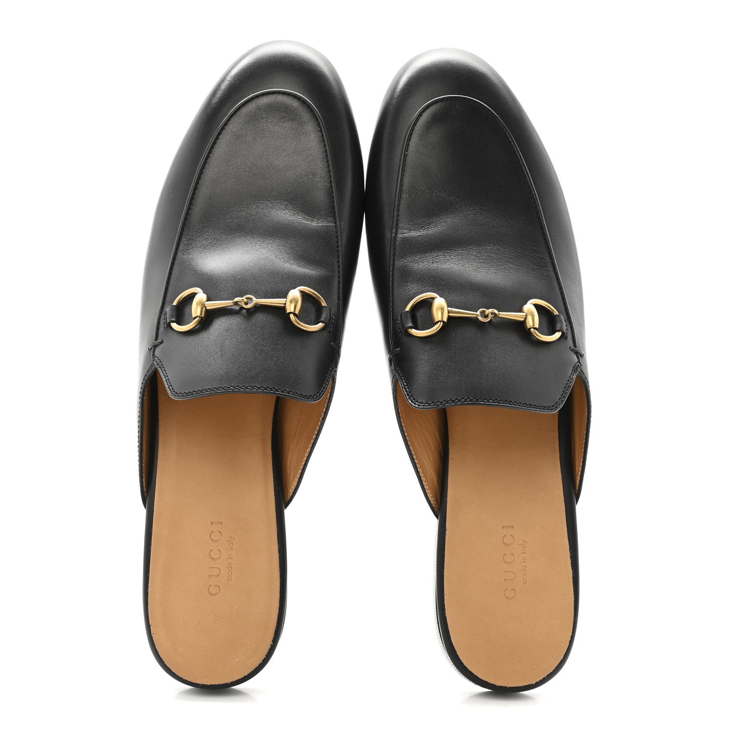 Gucci Calfskin Womens Princetown Slippers 40 Black 2 of 11