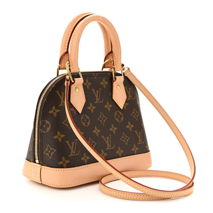 Louis Vuitton Monogram World Tour Alma BB 3 of 10