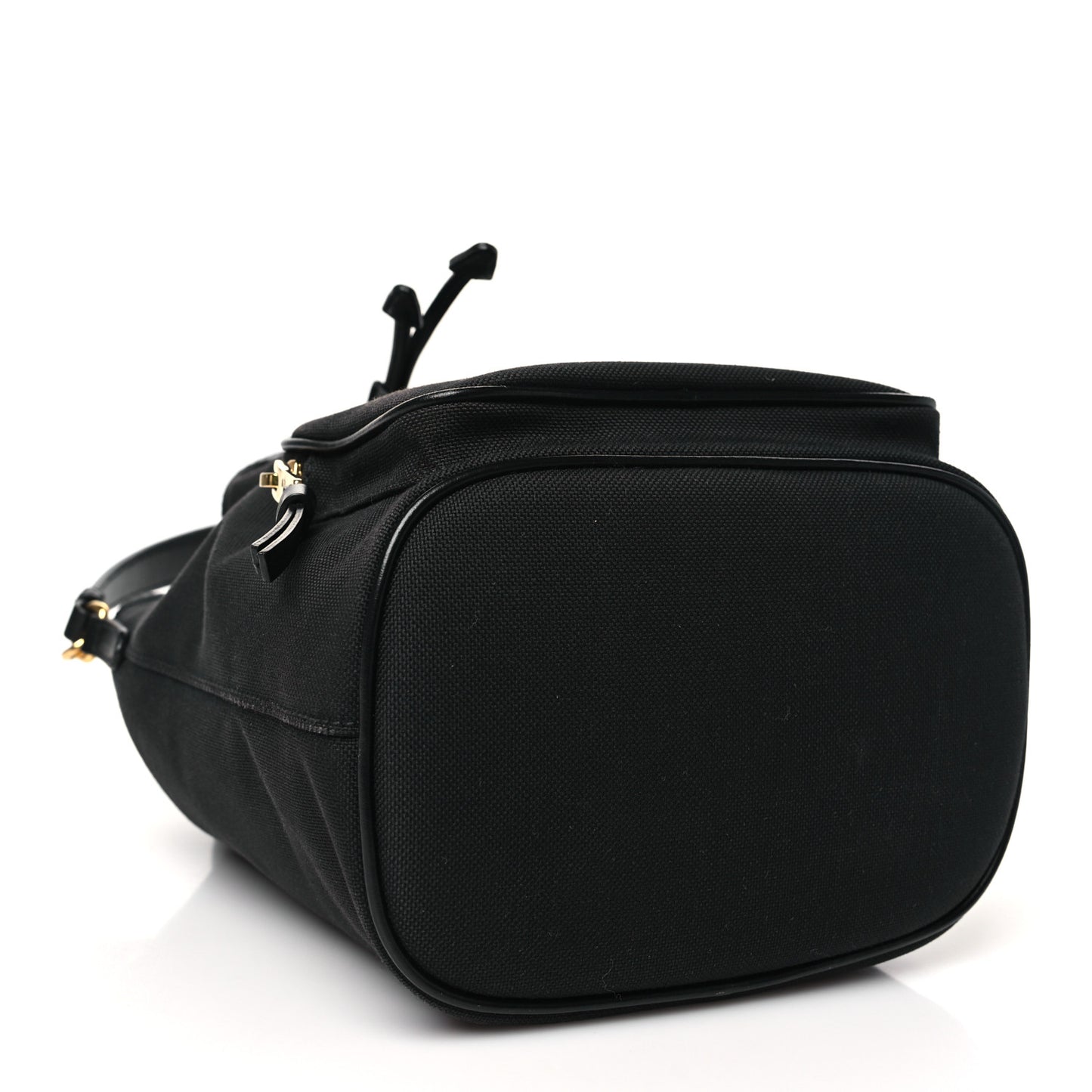 Jacquard Logo Mini Bucket Crossbody Bag Black