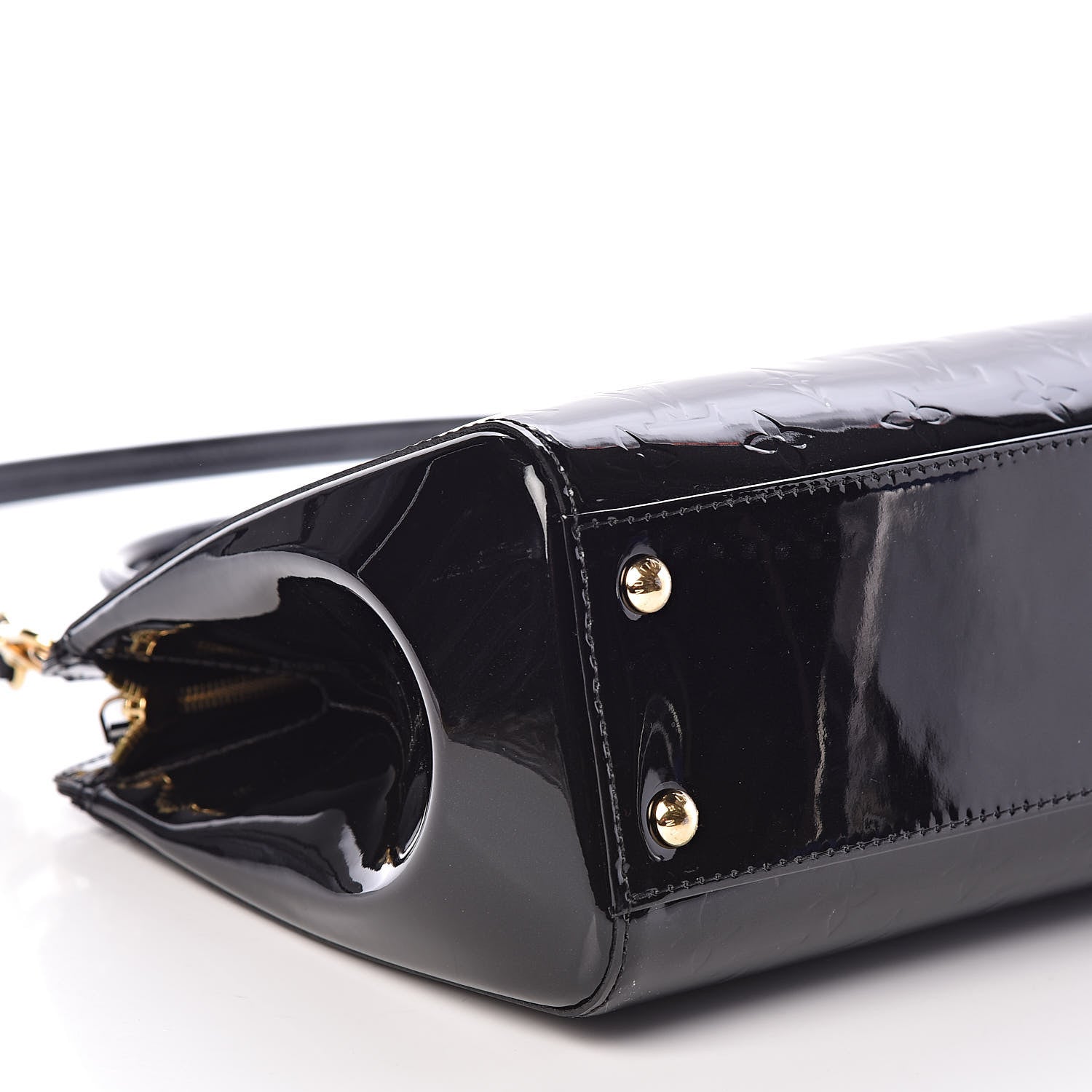 Louis Vuitton Vernis Brea MM Black 7 of 8
