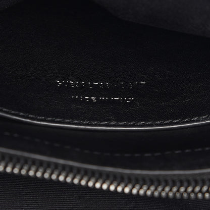 Saint Laurent Sheepskin Matelasse Chevron Monogram Large College Satchel Black 10 of 10