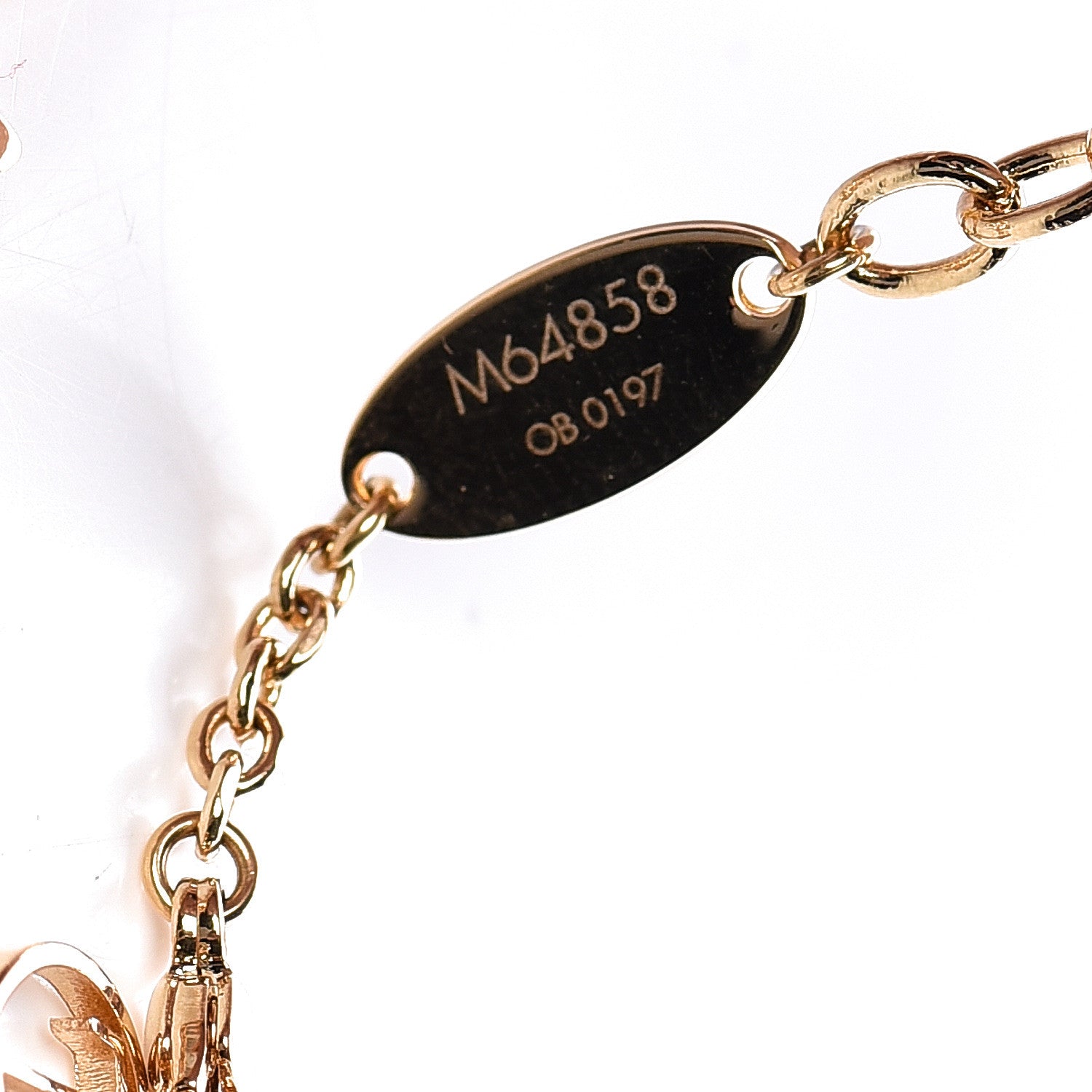 Louis Vuitton Metal Monogram Blooming Supple Bracelet 5 of 6