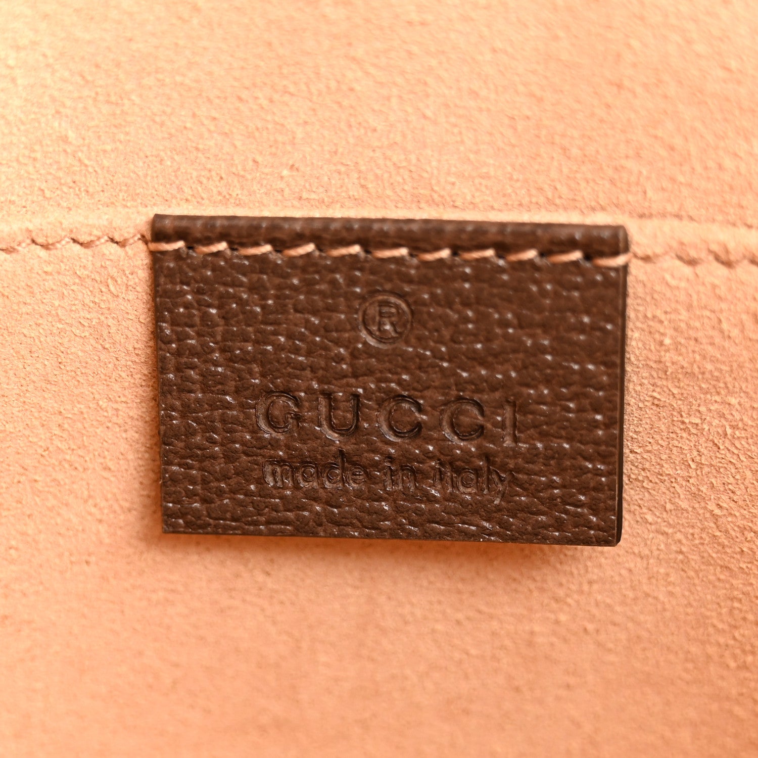 Gucci GG Supreme Monogram Web Ophidia Pouch Brown 6 of 10