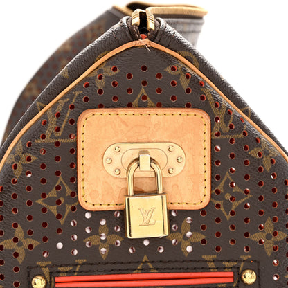 Louis Vuitton Monogram Perforated Speedy 30 Orange 11 of 12