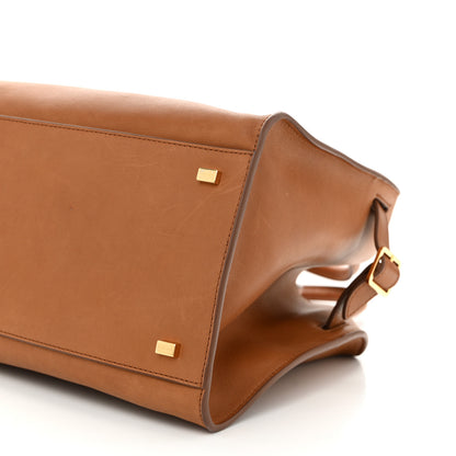 The Row Polished Saddle Calfskin Soft Margaux 12 Cuir 9 of 9