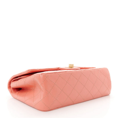 Chanel Aged Calfskin Quilted 2.55 Reissue 225 Flap Pink 3 of 8