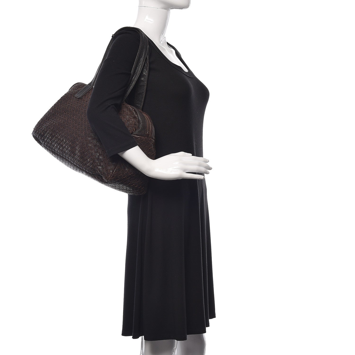 Bottega Veneta Nappa Intrecciato Bowler Ebano 2 of 17