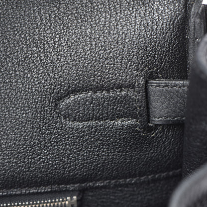 Hermes Taurillon Clemence Birkin 35 Black 19 of 37