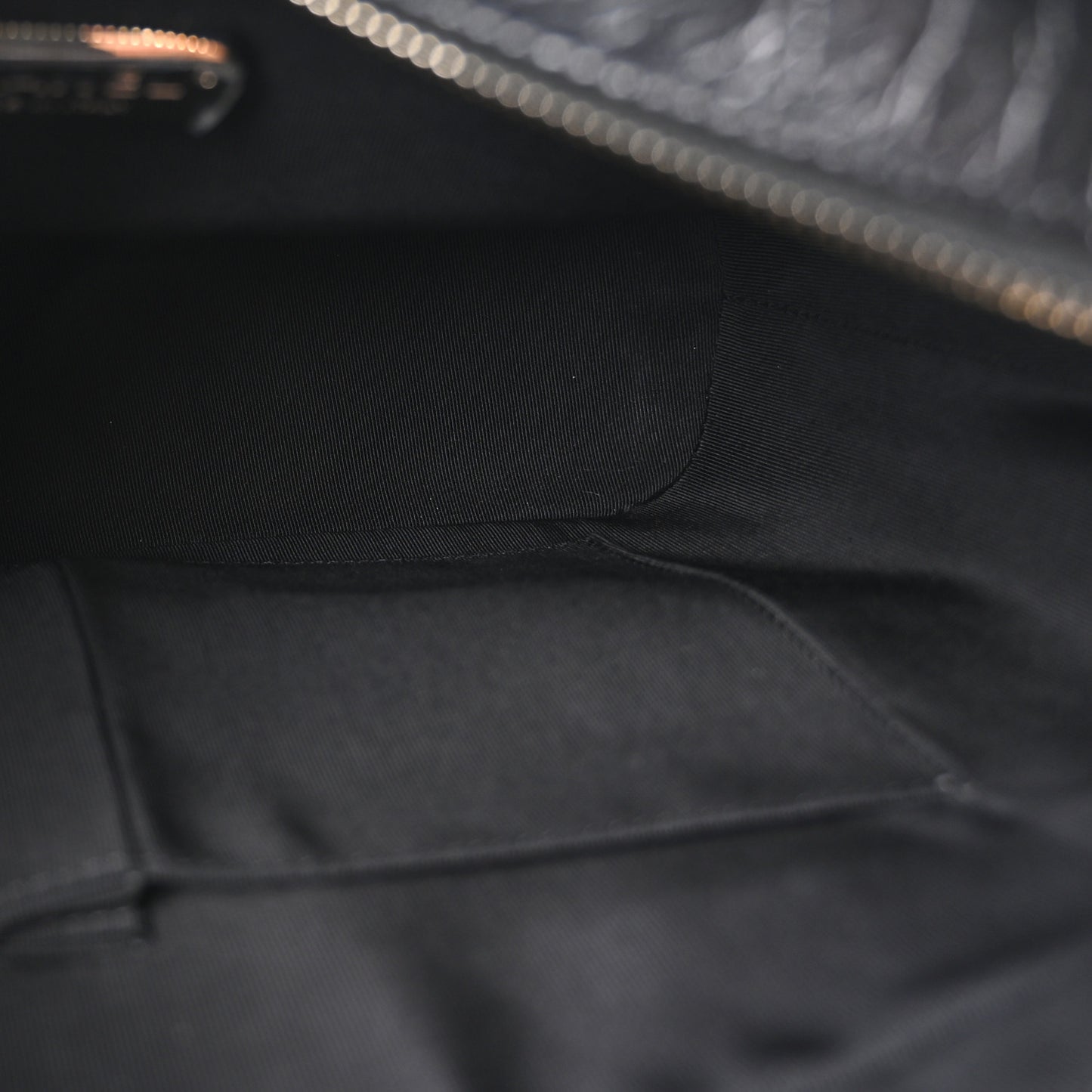 Crocodile Embossed Calfskin Medium Gabrielle Cocodile Hobo Black