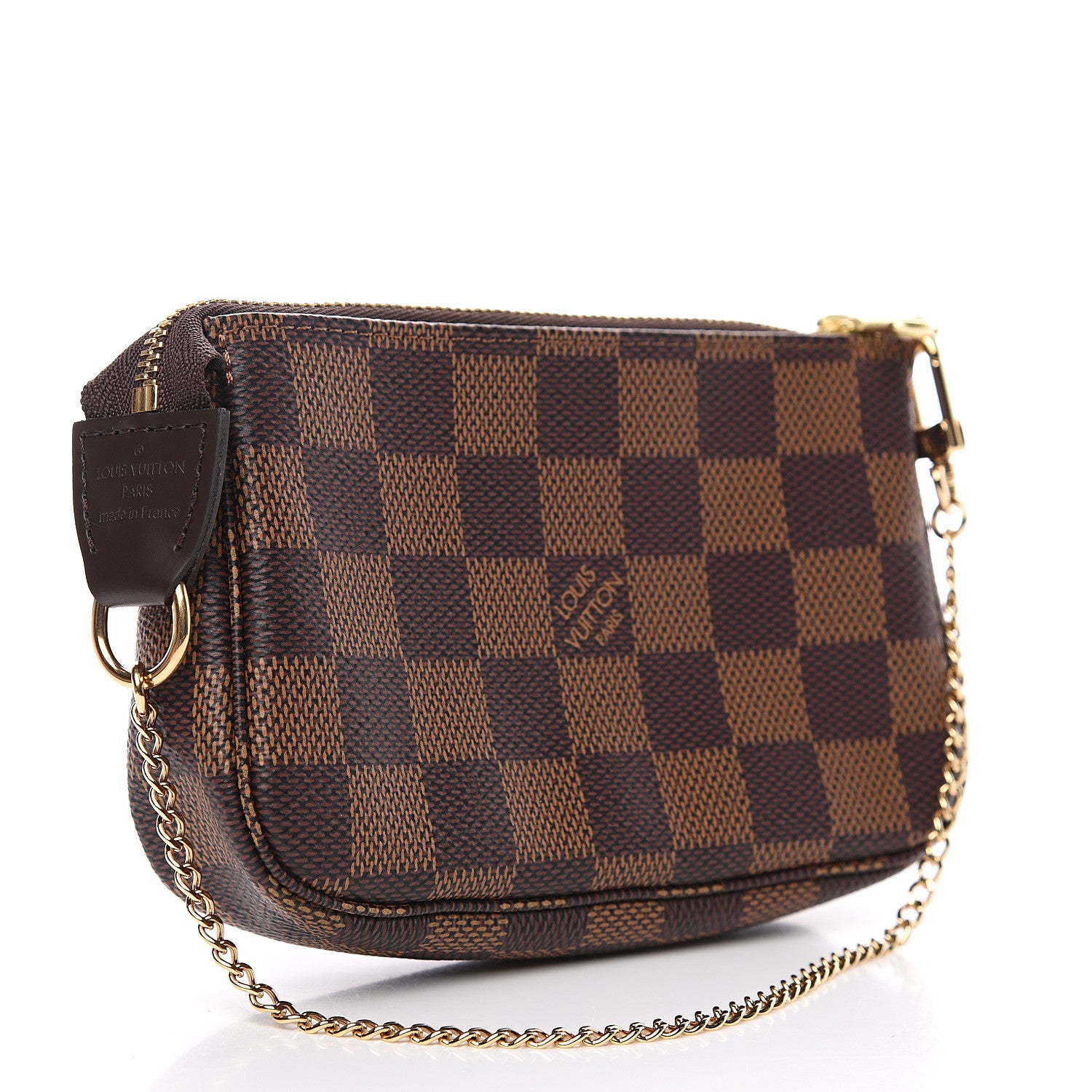 Louis Vuitton Damier Ebene Mini Pochette Accessories 2 of 7