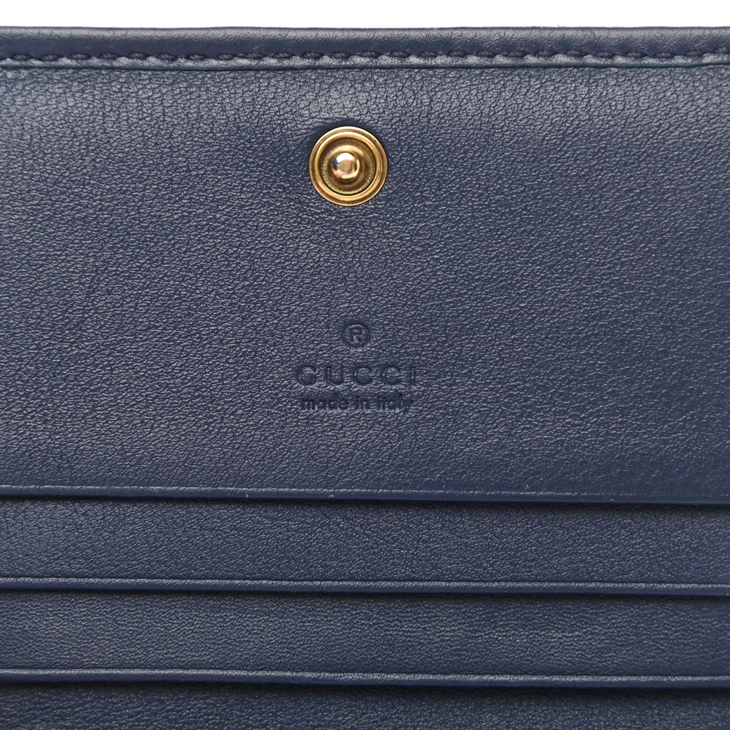 Gucci Canvas Flora Floral Trapuntata Zumi Card Case Wallet Great White Multicolor Blue Agata 6 of 9