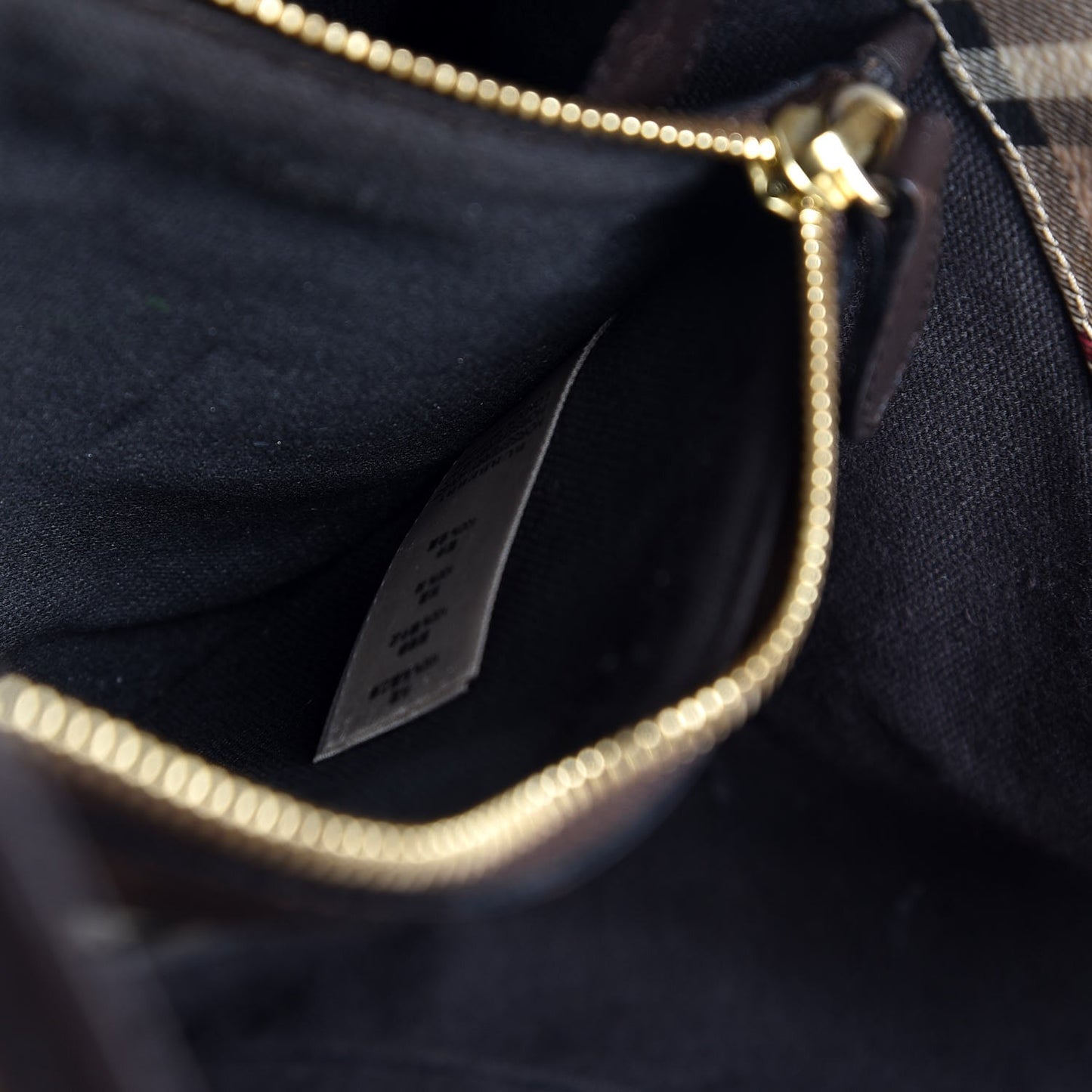 Haymarket Check Small Canterbury Tote Chocolate
