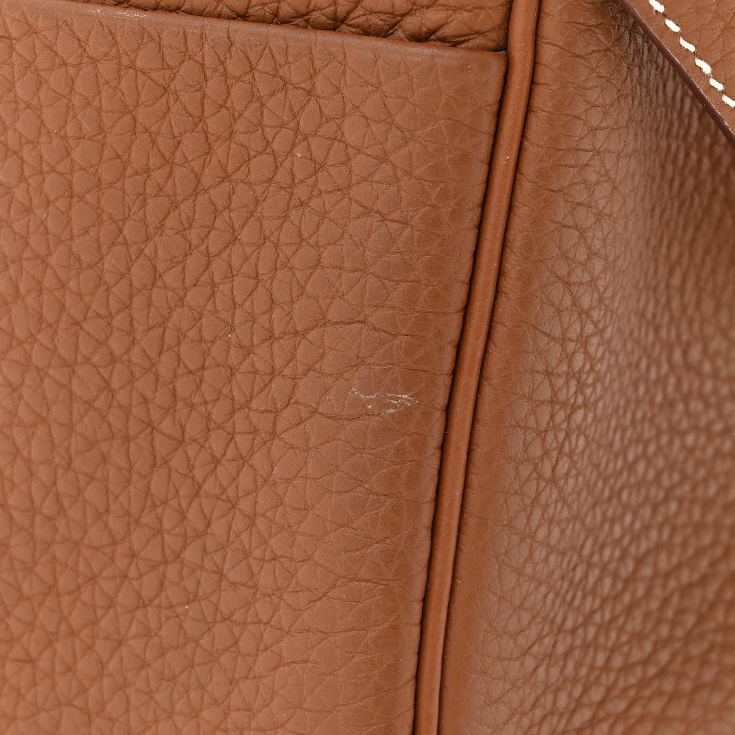 Hermes Taurillon Clemence Lindy 26 Gold 11 of 11