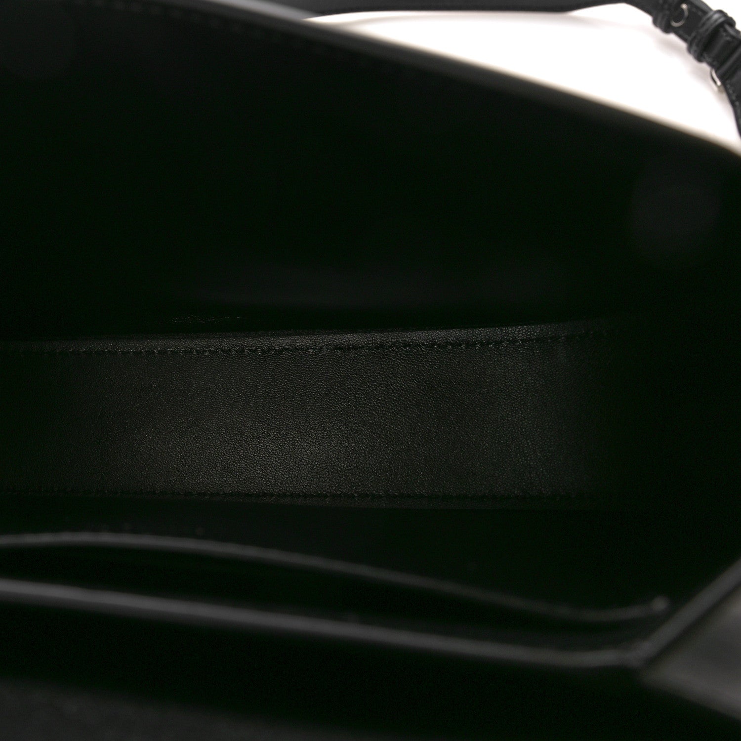 Versace Calfskin Medium Greca Goddess Shoulder Bag Black 5 of 9