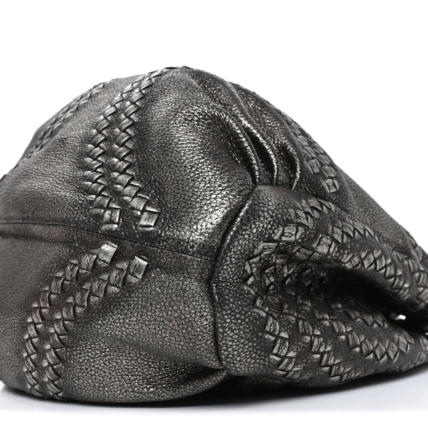 Bottega Veneta Metallic Cervo Illusion Hobo Bronze 11 of 14