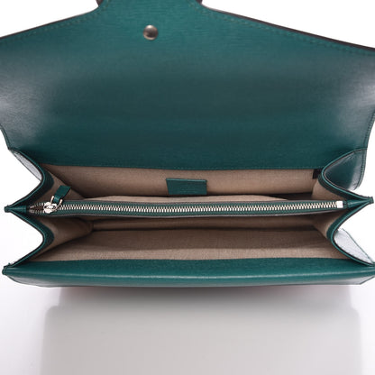 Gucci Calfskin Blooms Print Medium Dionysus Shoulder Bag Bright Emerald Multicolor 5 of 7