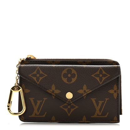 Louis Vuitton Monogram Recto Verso Card Holder Black 1 of 8