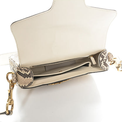 Gucci Python Medium Lady Shoulder Bag Old Roccia 5 of 8