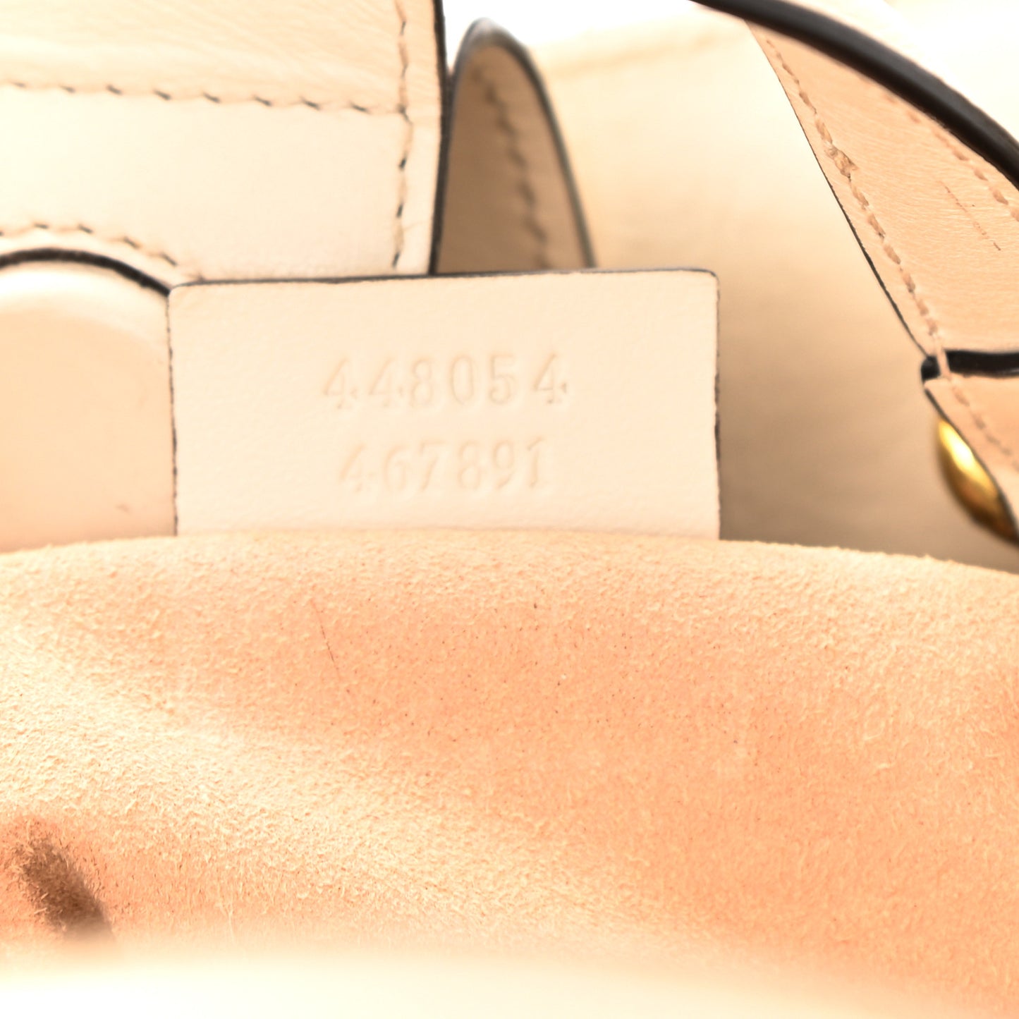 Calfskin Matelasse Small GG Marmont Tote White