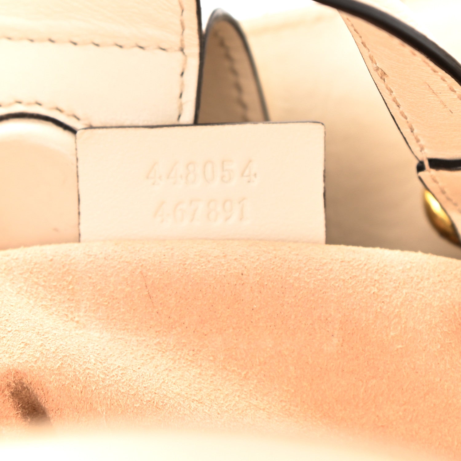 Gucci Calfskin Matelasse Small GG Marmont Tote White 7 of 13