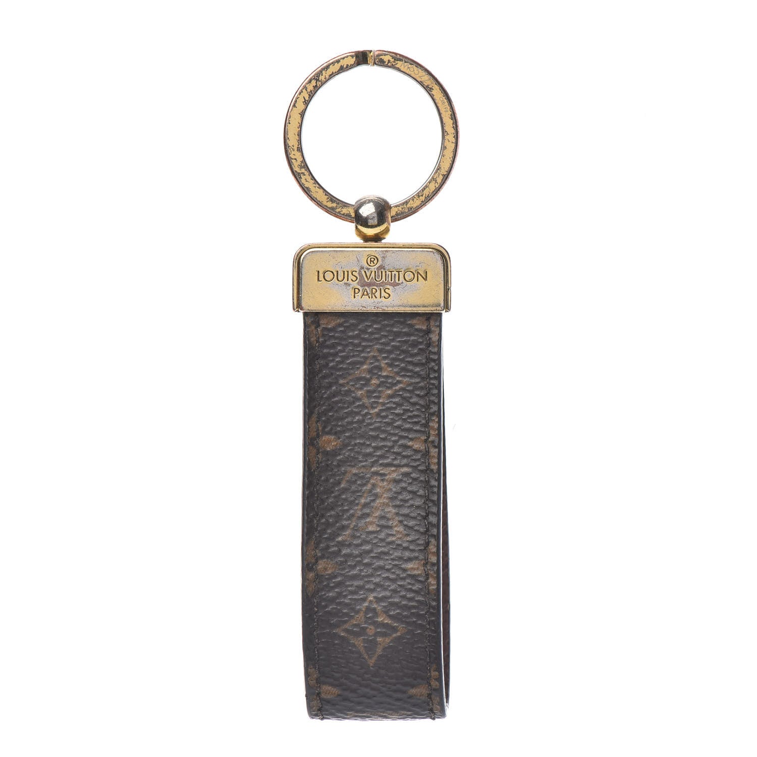 Louis Vuitton Monogram Dragonne Key Holder 2 of 4