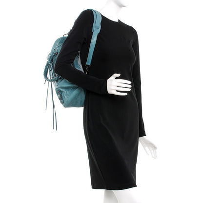 Balenciaga Chevre Classic Hardware Twiggy Aquamarine 2 of 11