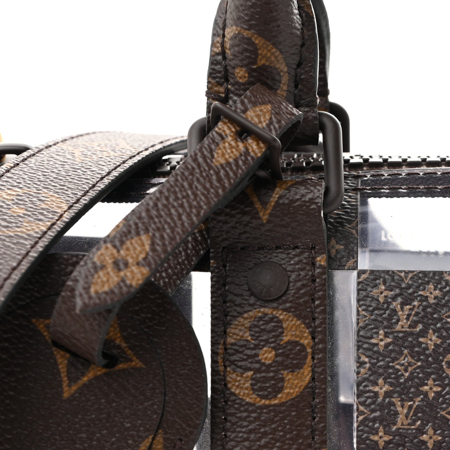 Louis Vuitton PVC Monogram Chess Keepall Bandouliere 25 12 of 13