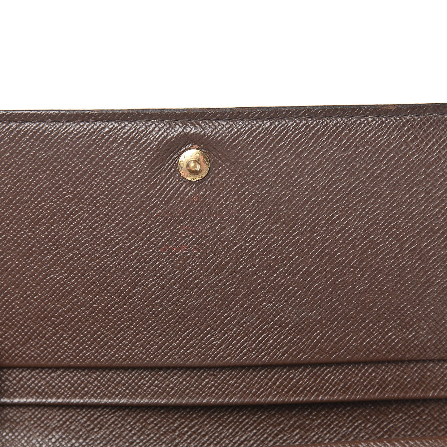 Damier Ebene Porte-Monnaie Tresor Wallet