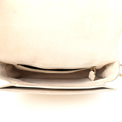 Saint Laurent Calfskin Classic Y Satchel White 4 of 5