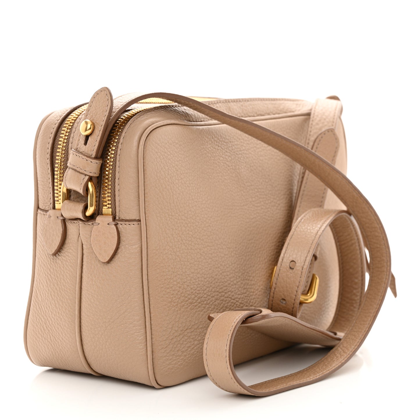 Vitello Phenix Camera Bag Cammeo