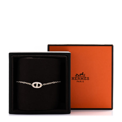 Hermes 18K Rose Gold Diamond Farandole Bracelet ST 5 of 5