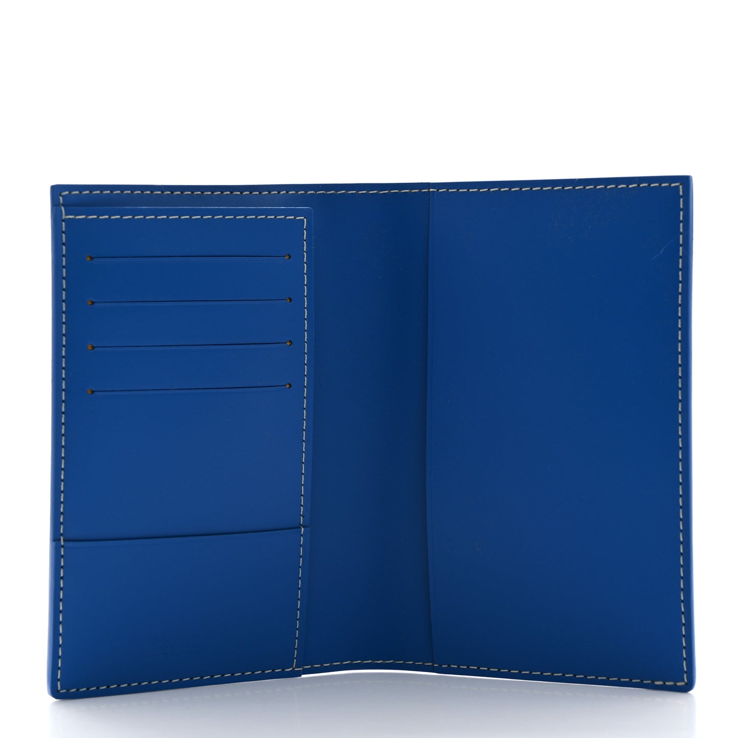 Goyardine Grenelle Passport Wallet Sky Blue