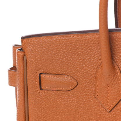 Hermes Togo Verso Birkin 30 Potiron Fauve 23 of 29