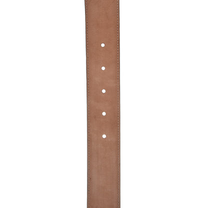Gucci Calfskin Interlocking G 37mm Belt 100 40 Nut Brown 6 of 8