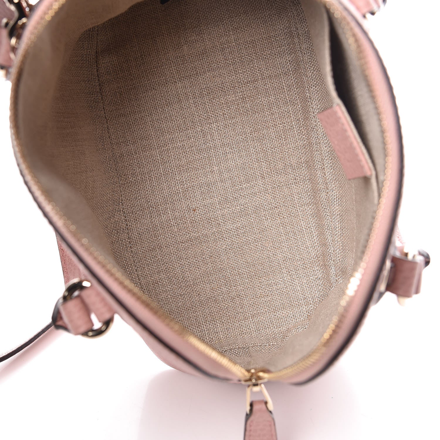 Gucci Dollar Calfskin Small GG Charm Dome Bag Soft Pink 6 of 11