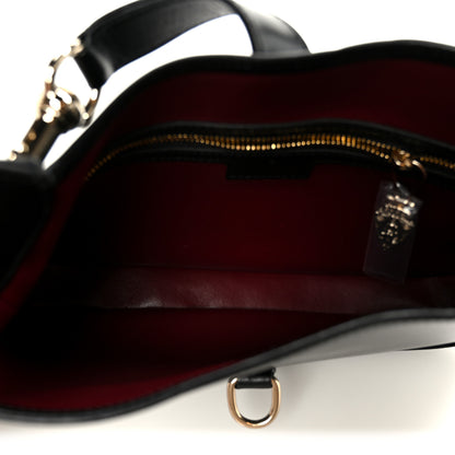 Gucci Boarded Dyana Lux Calfskin Medium Jackie 1961 Hobo Black 5 of 11
