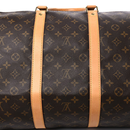 Louis Vuitton Monogram Keepall Bandouliere 55 18 of 24
