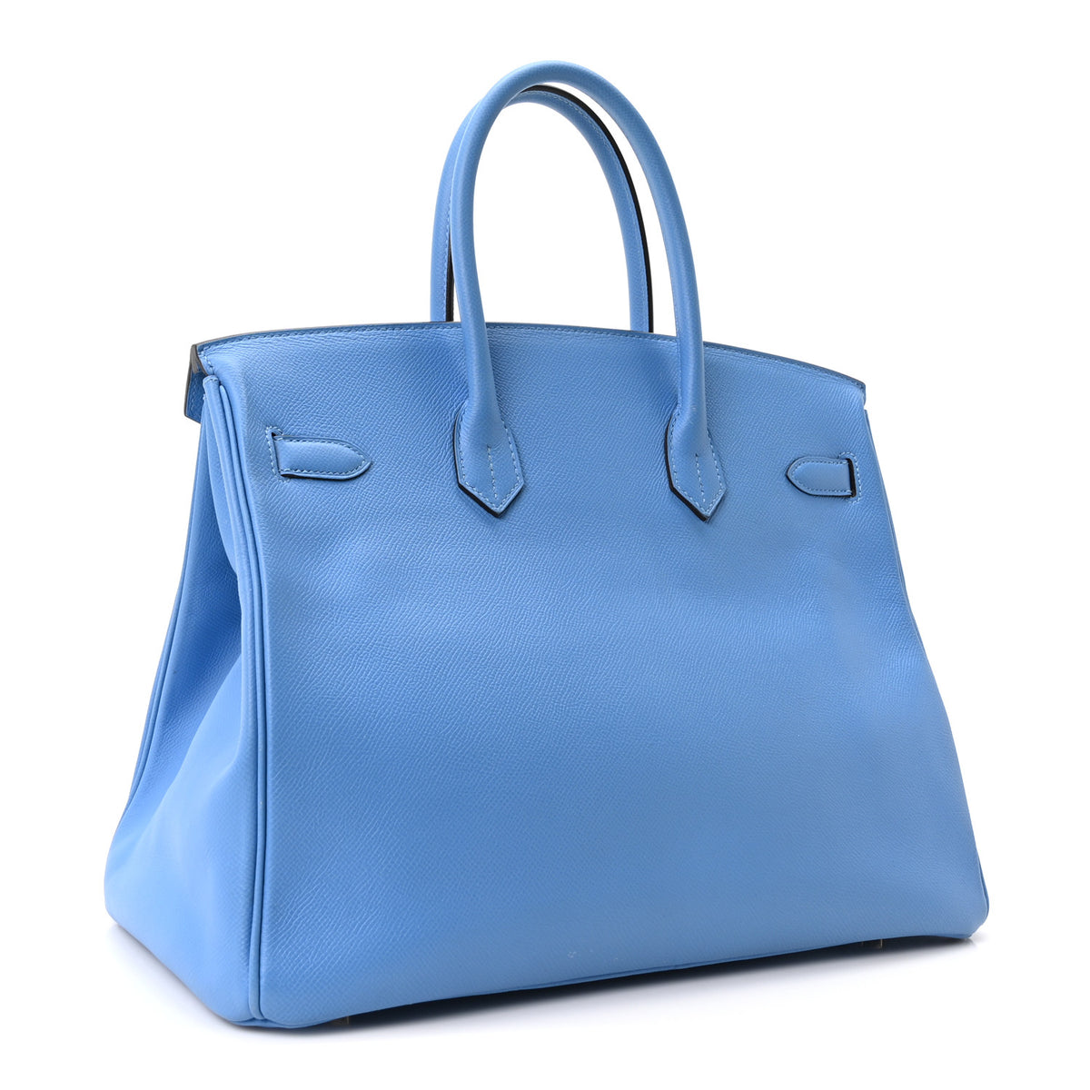 Epsom Birkin 35 Bleu Paradise