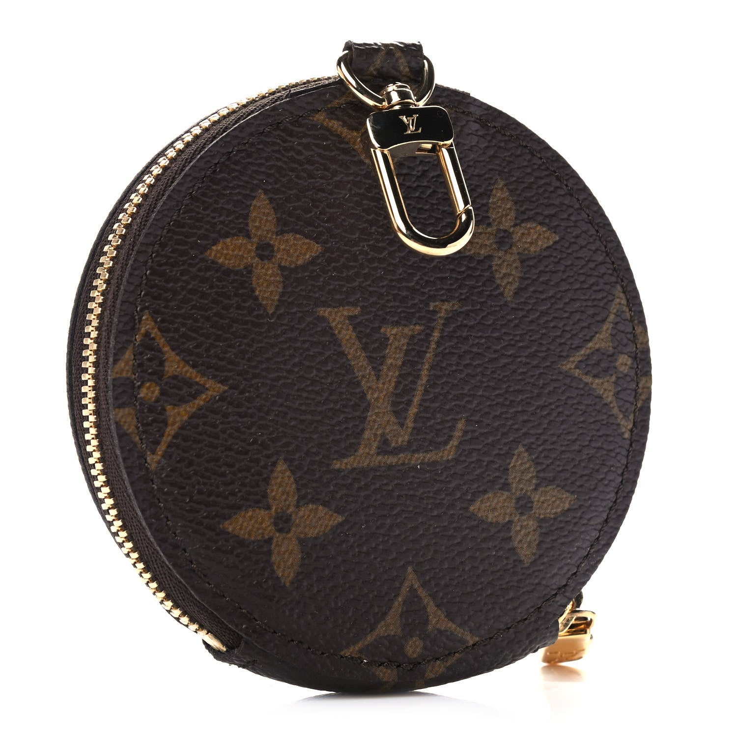 Louis Vuitton Monogram 2021 Christmas Animation Japanese Garden Round Coin Purse Wisteria Pink 3 of 6