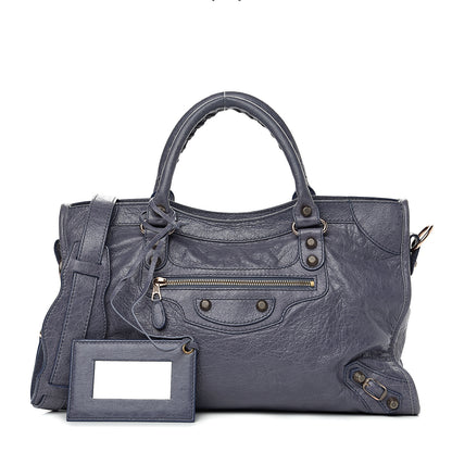 Balenciaga Agneau Giant 12 Rose Gold Hardware City Jacynthe 1 of 9