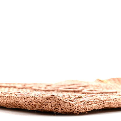 Chloe Raffia Summer Banana Tote Summery Beige 9 of 11