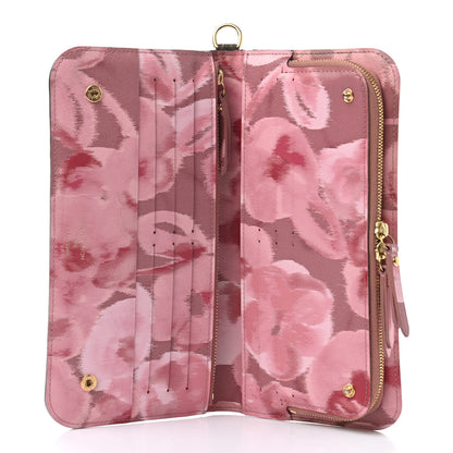 Louis Vuitton Monogram Articles de Voyage Ikat Insolite Wallet Rose Velours 5 of 7
