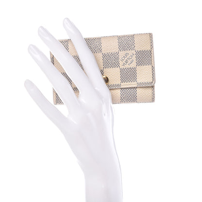 Louis Vuitton Damier Azur Multicles 6 Key Holder 2 of 13
