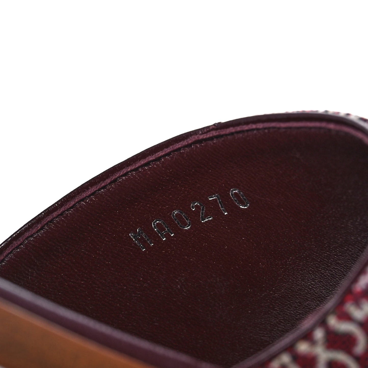 Jacquard Since 1854 Lock It Flat Mule 36 Bordeaux