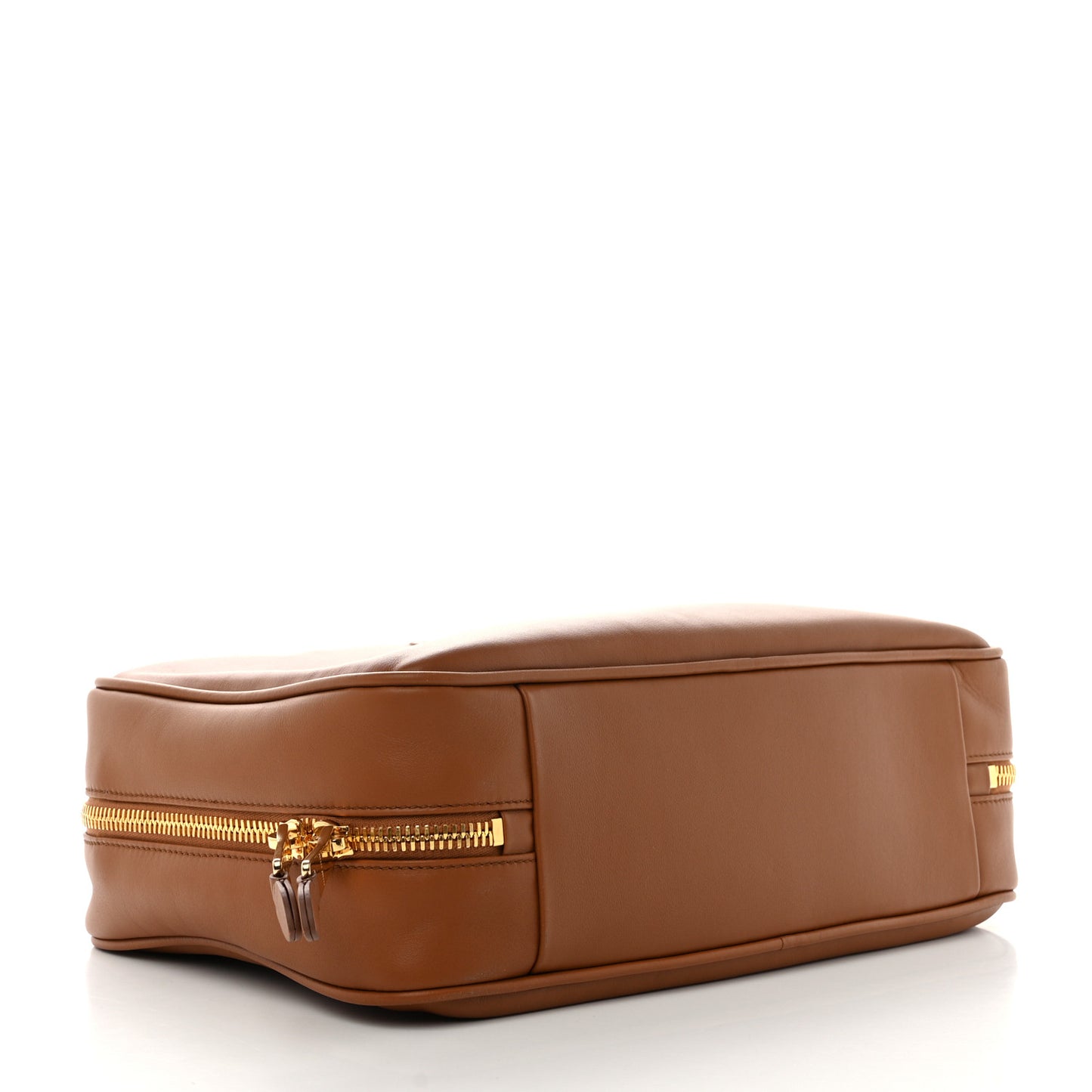 Soft Calf Softy Beau Top Handle Bag Cognac