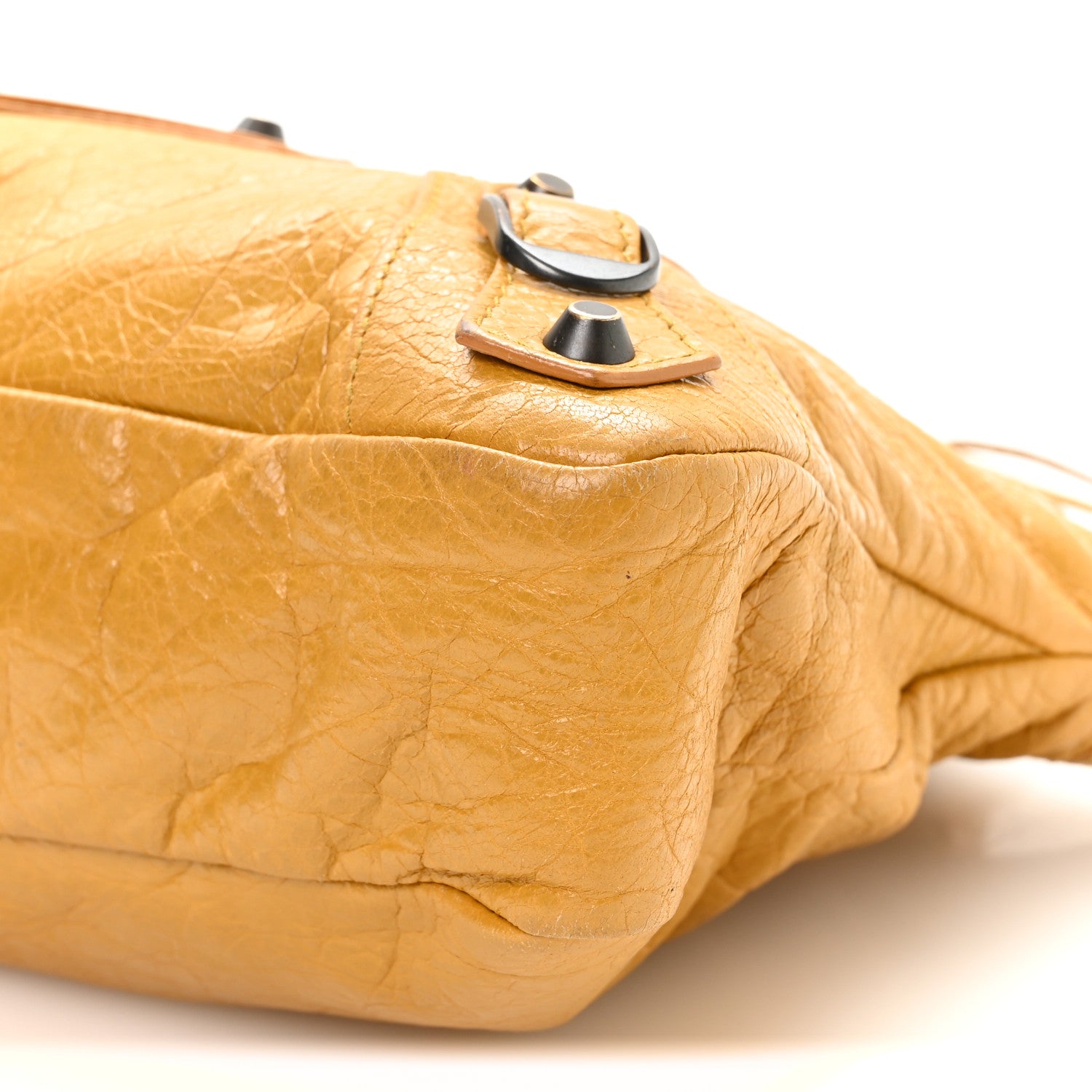 Balenciaga Agneau Classic Hardware First Jaune Moutarde 11 of 11