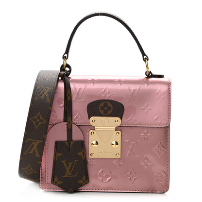 Louis Vuitton Vernis Monogram Spring Street Rose Pale Metallise 1 of 7